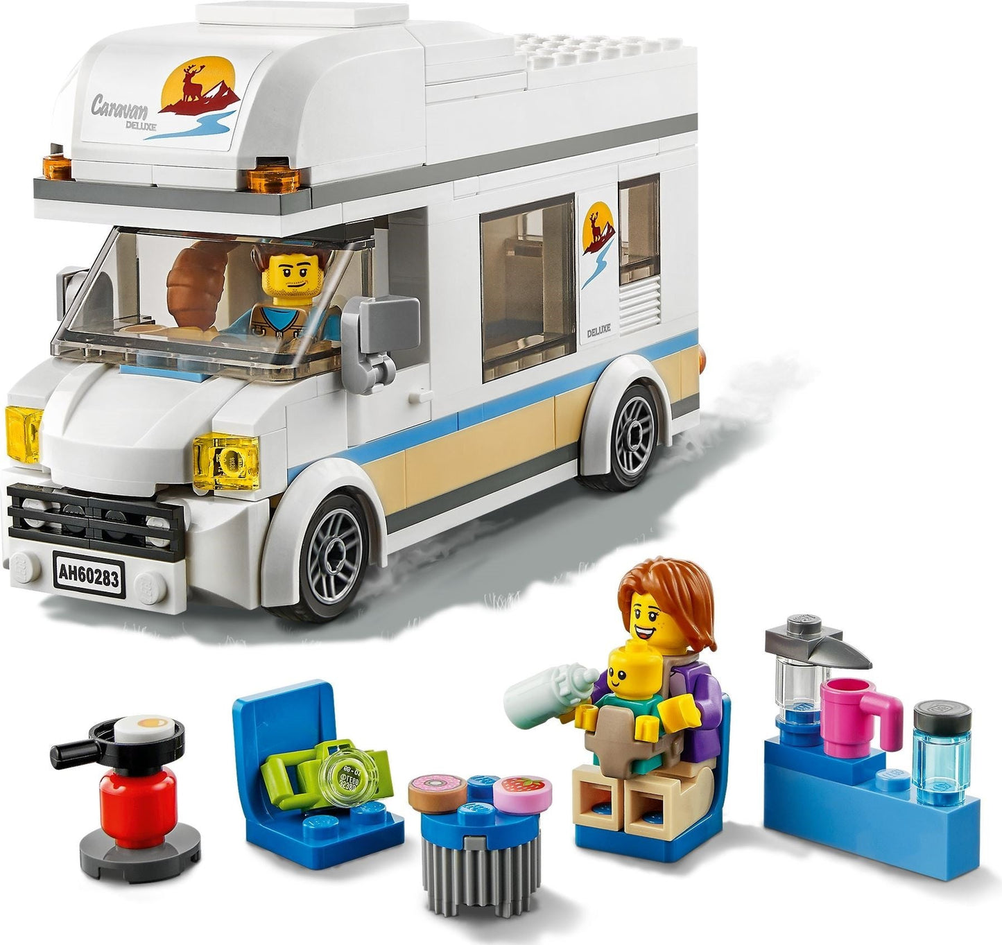 LEGO City Series 60283 Holiday Camper Van- Auzzi Store
