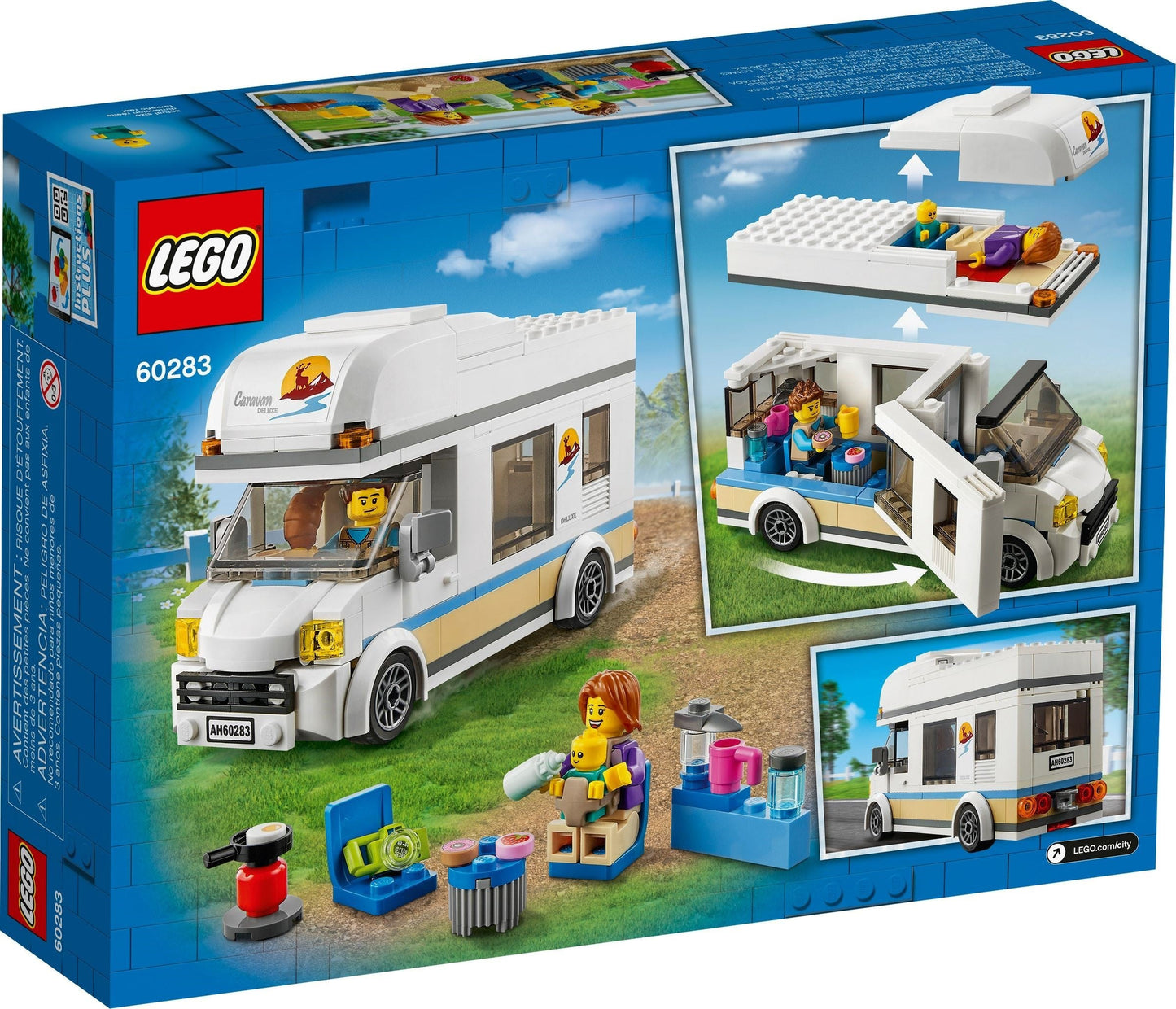 LEGO City Series 60283 Holiday Camper Van- Auzzi Store