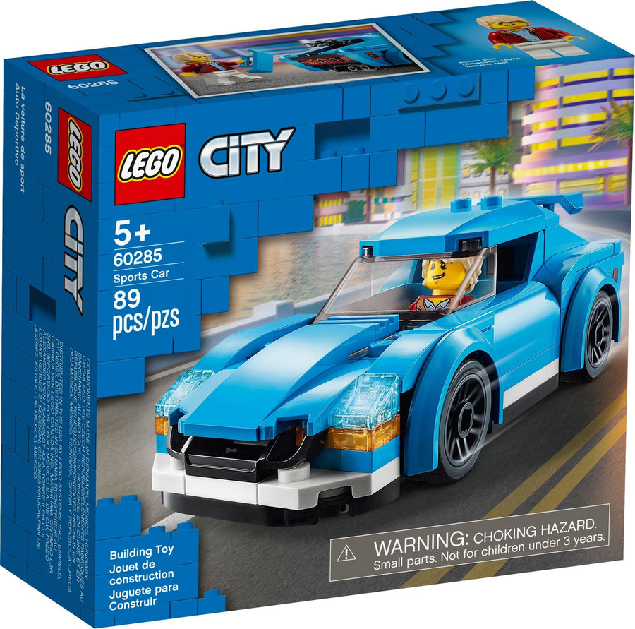 LEGO 60285 Sports Car: Build & Race Your Dream Toy Car - SuperSaverAU - view 1