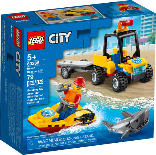 LEGO City Series 60286 Beach Rescue ATV- Auzzi Store
