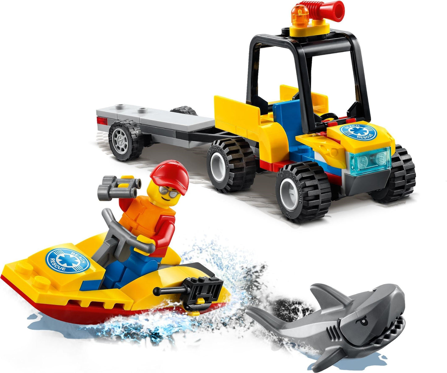 LEGO City Series 60286 Beach Rescue ATV- Auzzi Store