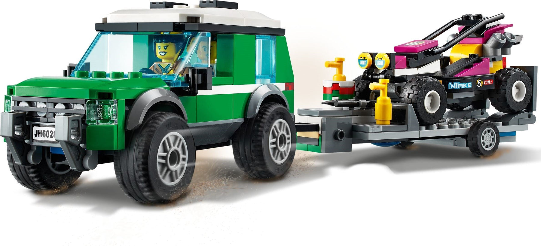 LEGO 60288 Race Buggy Transporter Toy Car Playset - SuperSaverAU - view 4