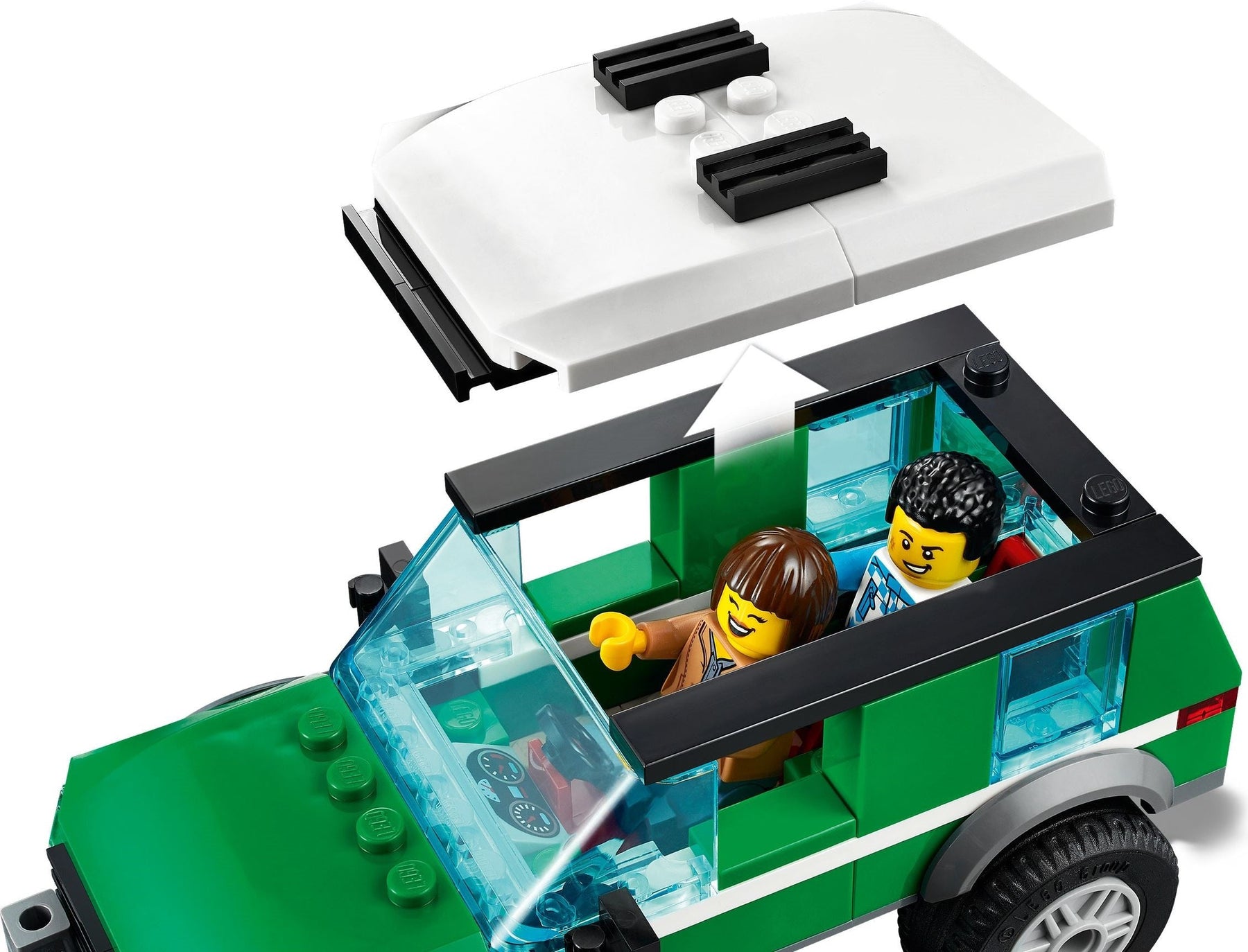 LEGO 60288 Race Buggy Transporter Toy Car Playset - SuperSaverAU - view 5