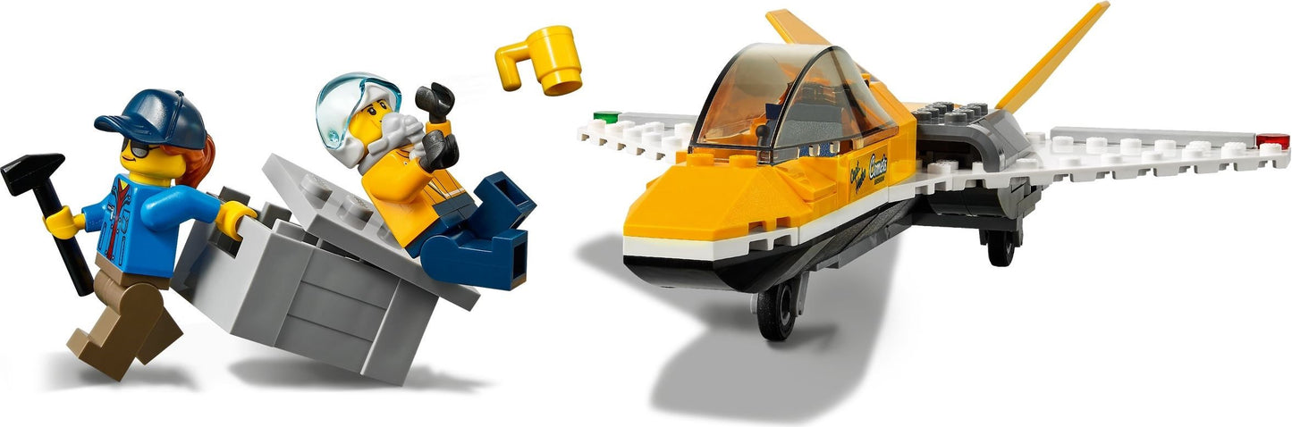 LEGO 60289 Airshow Jet Transporter Toy Plane Playset