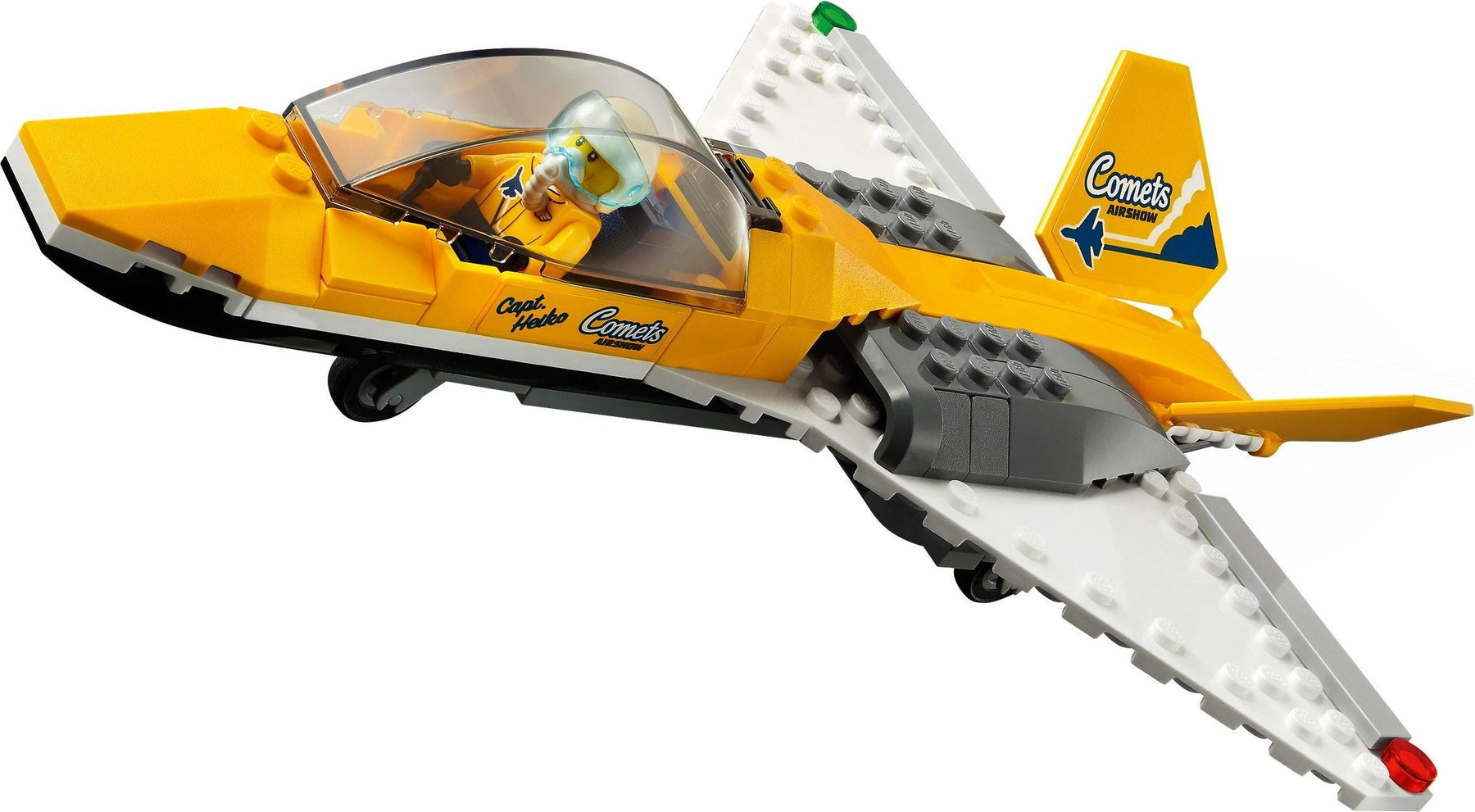LEGO 60289 Airshow Jet Transporter Toy Plane Playset - SuperSaverAU - view 7