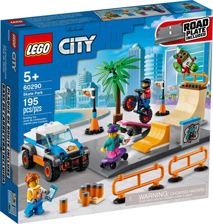 LEGO City Series 60290 Skate Park- Auzzi Store