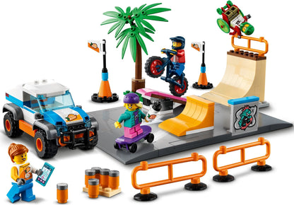 LEGO City Series 60290 Skate Park- Auzzi Store