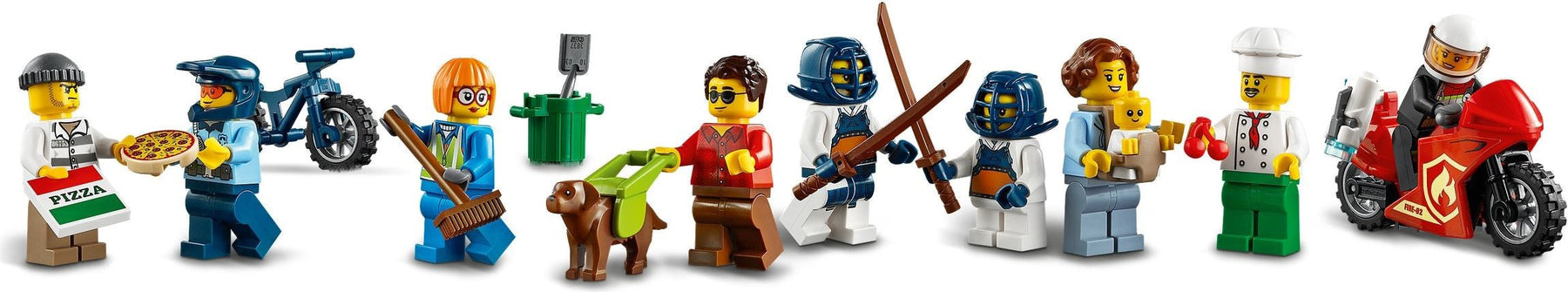 LEGO City Series 60292 Town Center- Auzzi Store