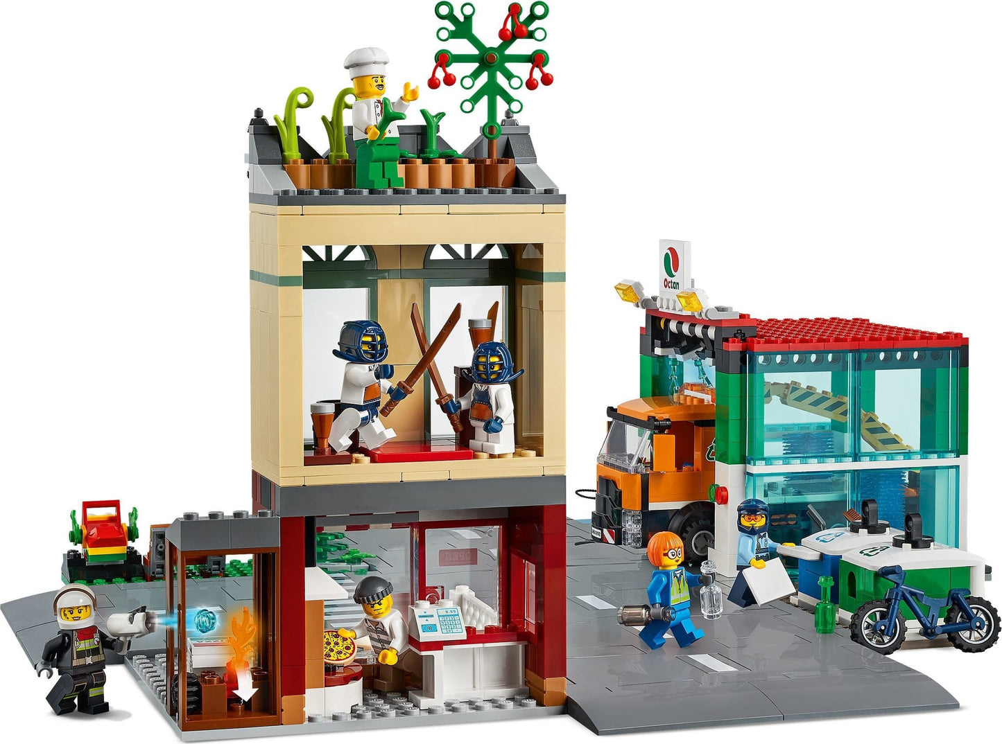 LEGO City Series 60292 Town Center- Auzzi Store