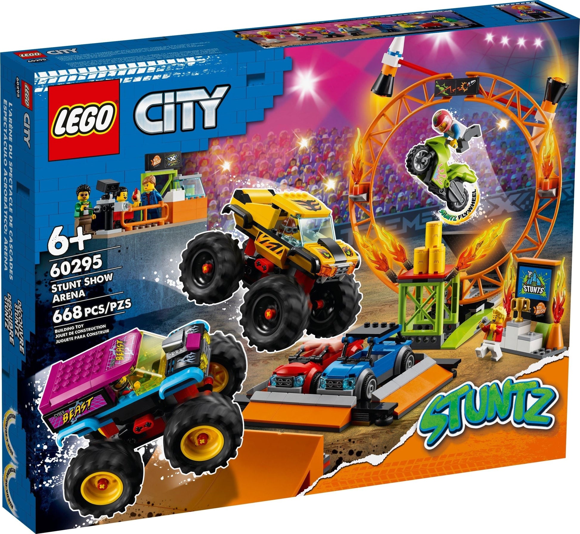 LEGO City Series 60295 Stunt Show Arena- Auzzi Store