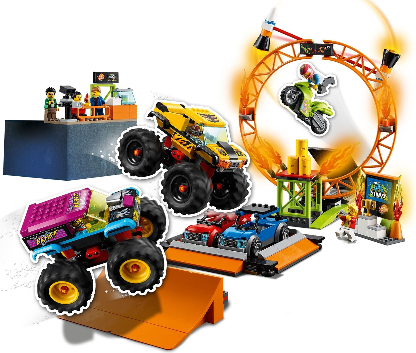 LEGO City Series 60295 Stunt Show Arena- Auzzi Store
