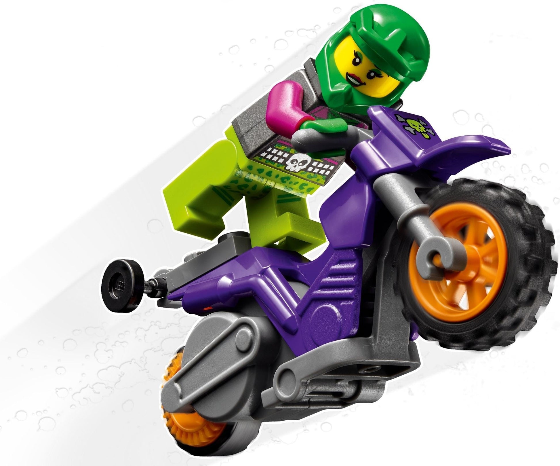 LEGO City 60296 : Wheelie Stunt Bike- Auzzi Store