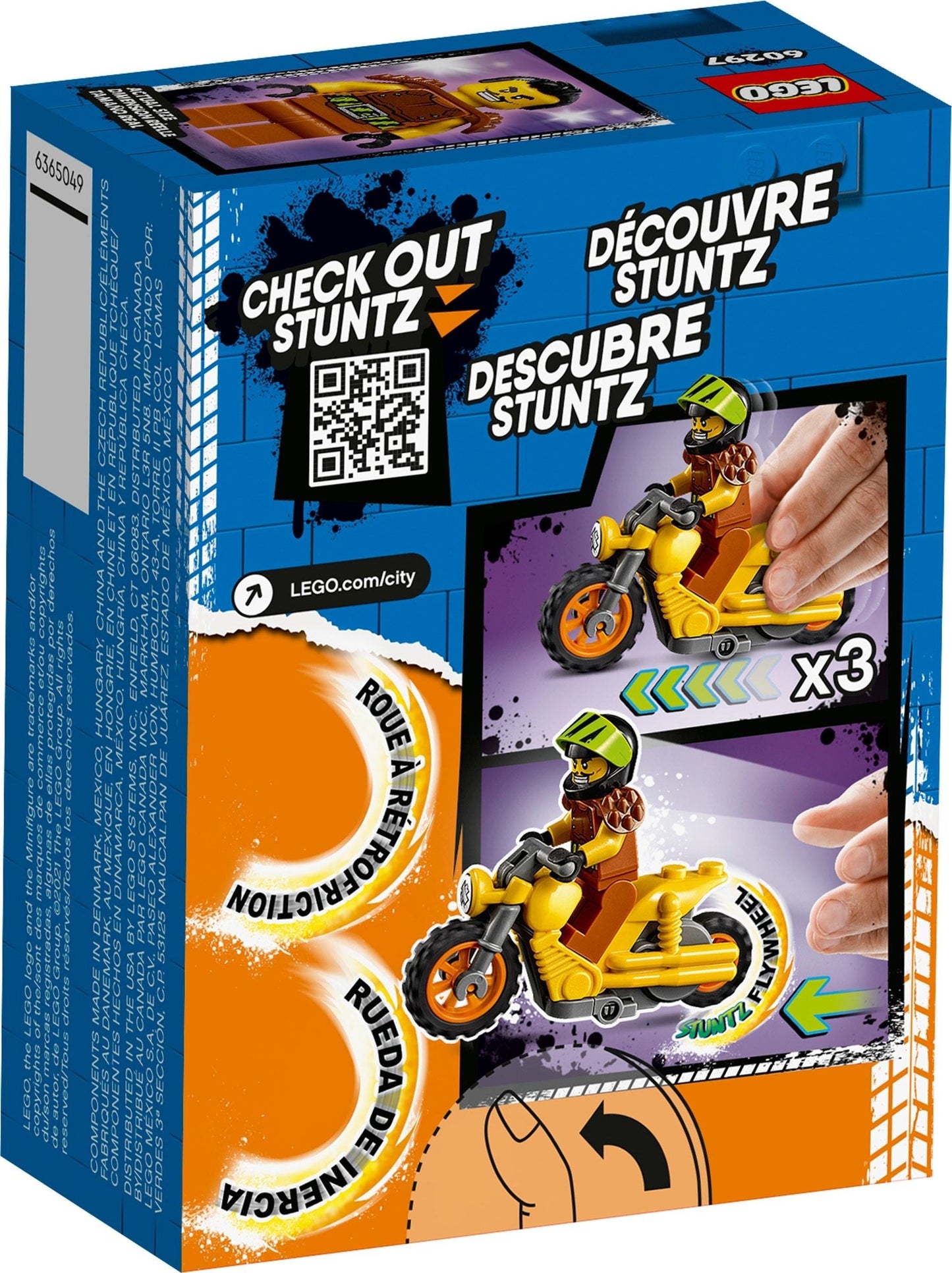 LEGO 60297 Stunt Bike: Daredevil Wallop's Demolition Ride