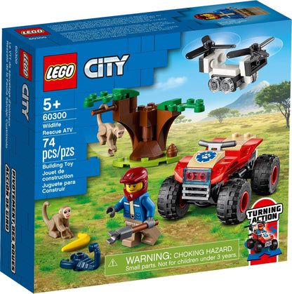 LEGO 60300 Wildlife Rescue ATV: Savanna Adventure Toy