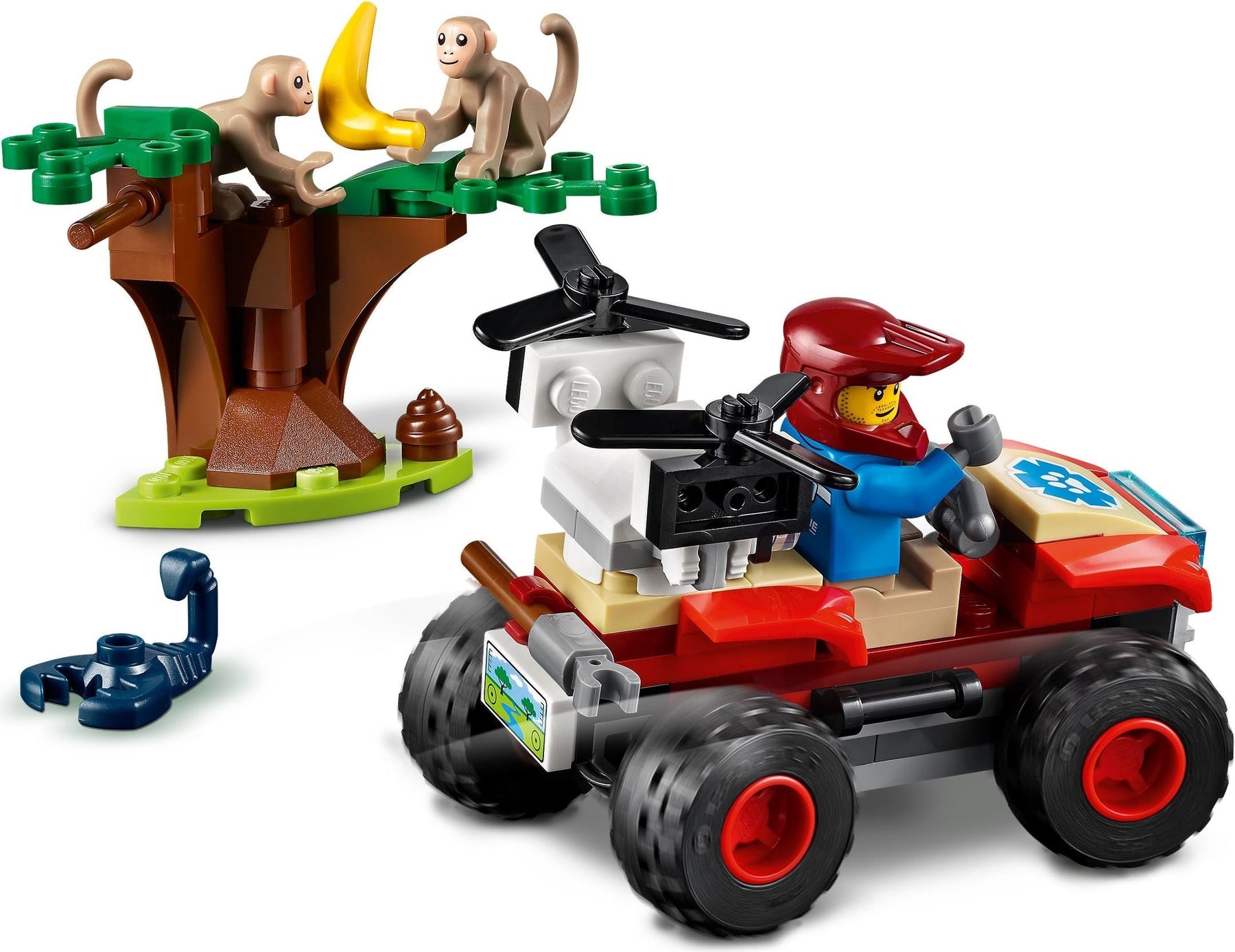 LEGO 60300 Wildlife Rescue ATV: Savanna Adventure Toy - SuperSaverAU - view 3