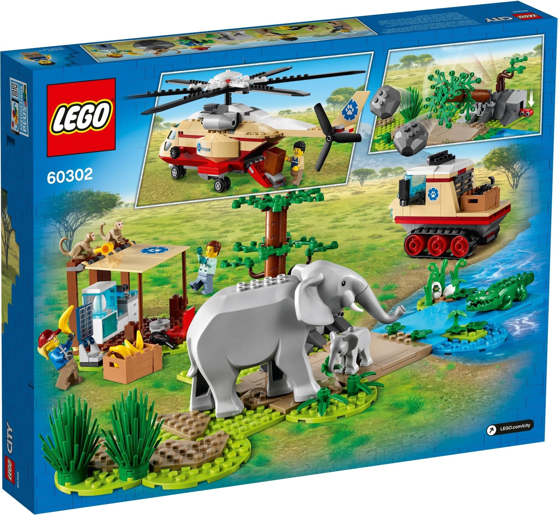 LEGO City Series 60302 Wildlife Rescue Operation- Auzzi Store