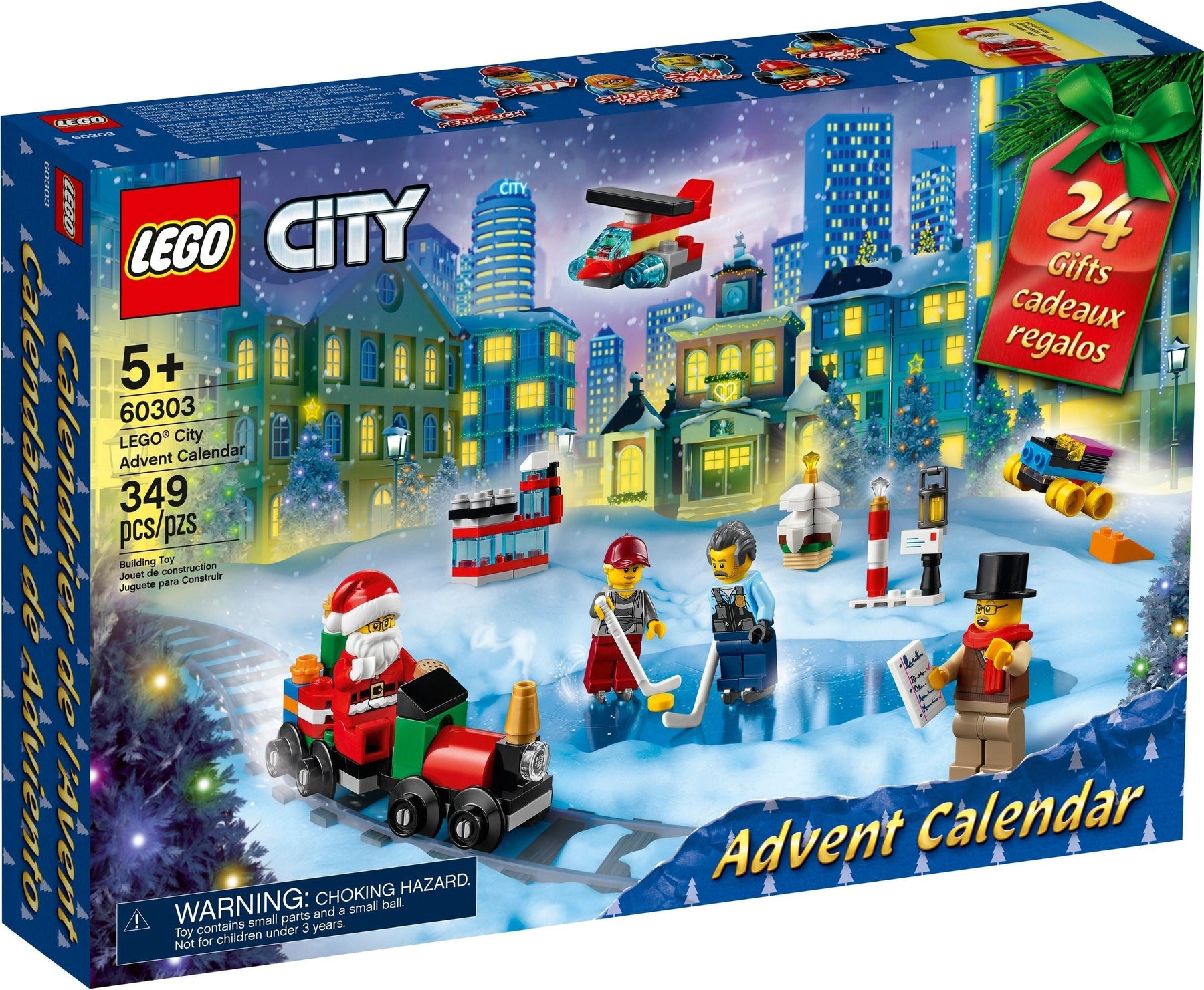 LEGO 60303 City Advent Calendar: Festive Fun for Kids - SuperSaverAU - view 1