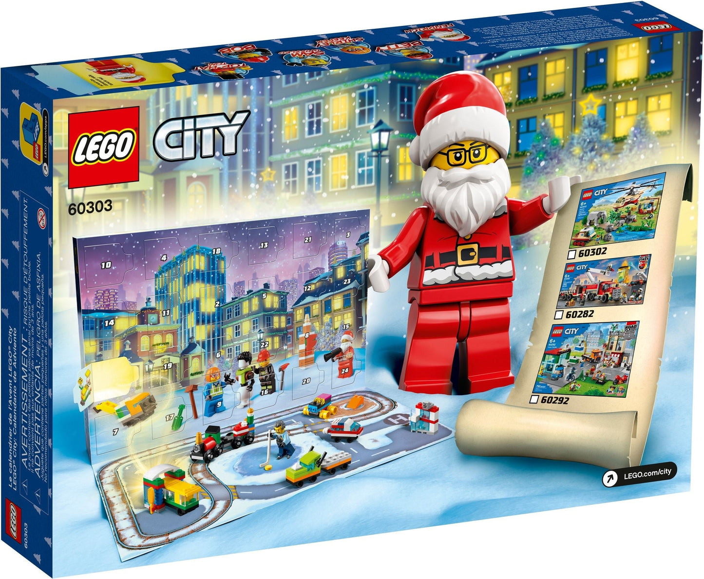 LEGO 60303 City Advent Calendar: Festive Fun for Kids