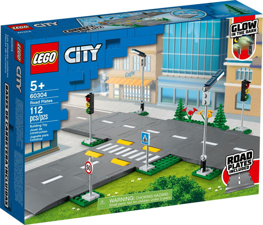 LEGO City Series 60304 Road Plates- Auzzi Store