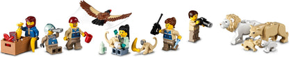 LEGO 60307 Wildlife Rescue Camp - Animals, Vehicles & Minifigures