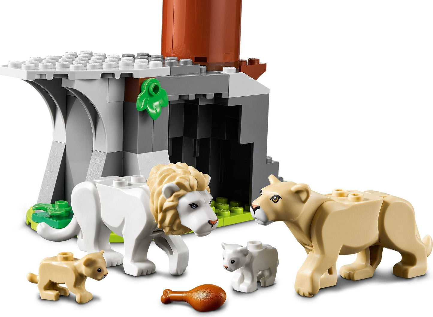 LEGO 60307 Wildlife Rescue Camp - Animals, Vehicles & Minifigures