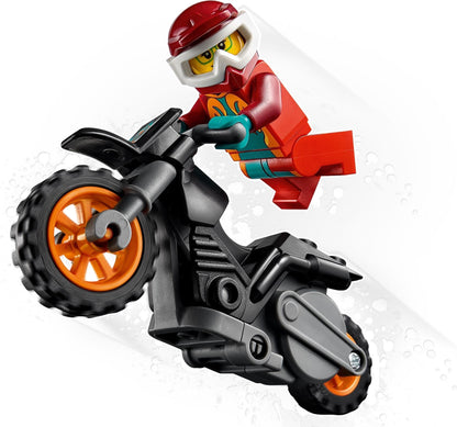LEGO 60311 Fire Stunt Bike: Freya McCloud & Motorcycle Toy