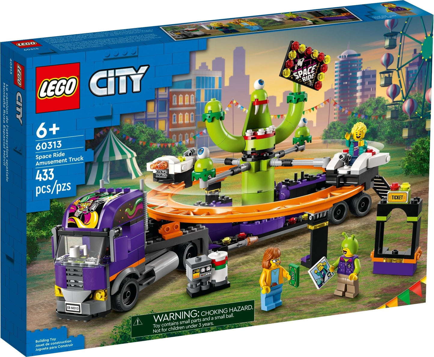 LEGO City 60313 Space Ride Amusement Truck- Auzzi Store