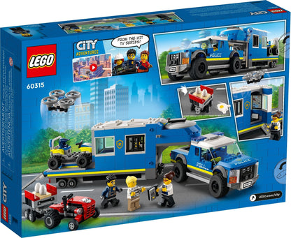 LEGO City Series 60315 Police Mobile Command Truck- Auzzi Store