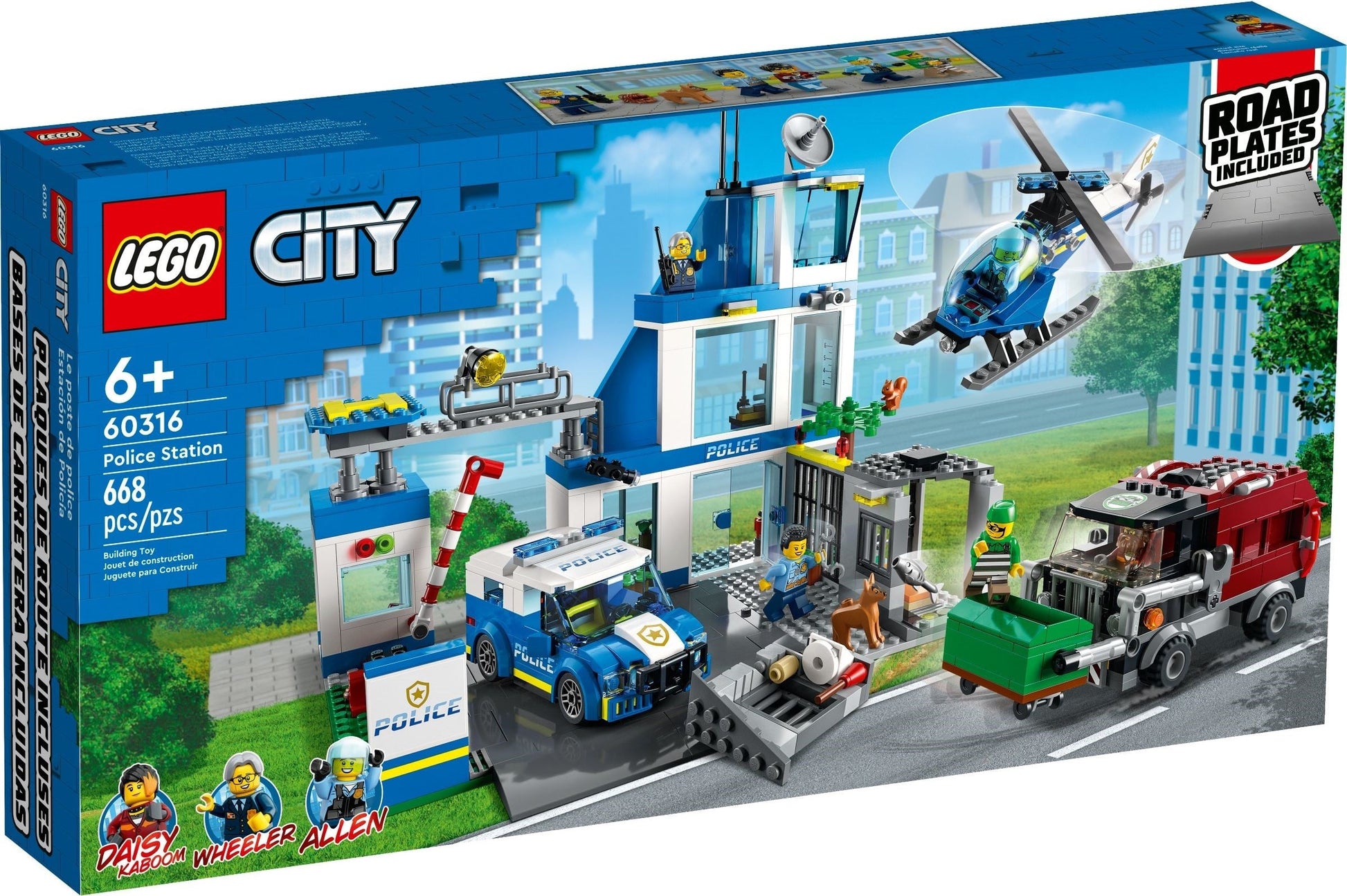 LEGO City Series 60316 Police Station- Auzzi Store