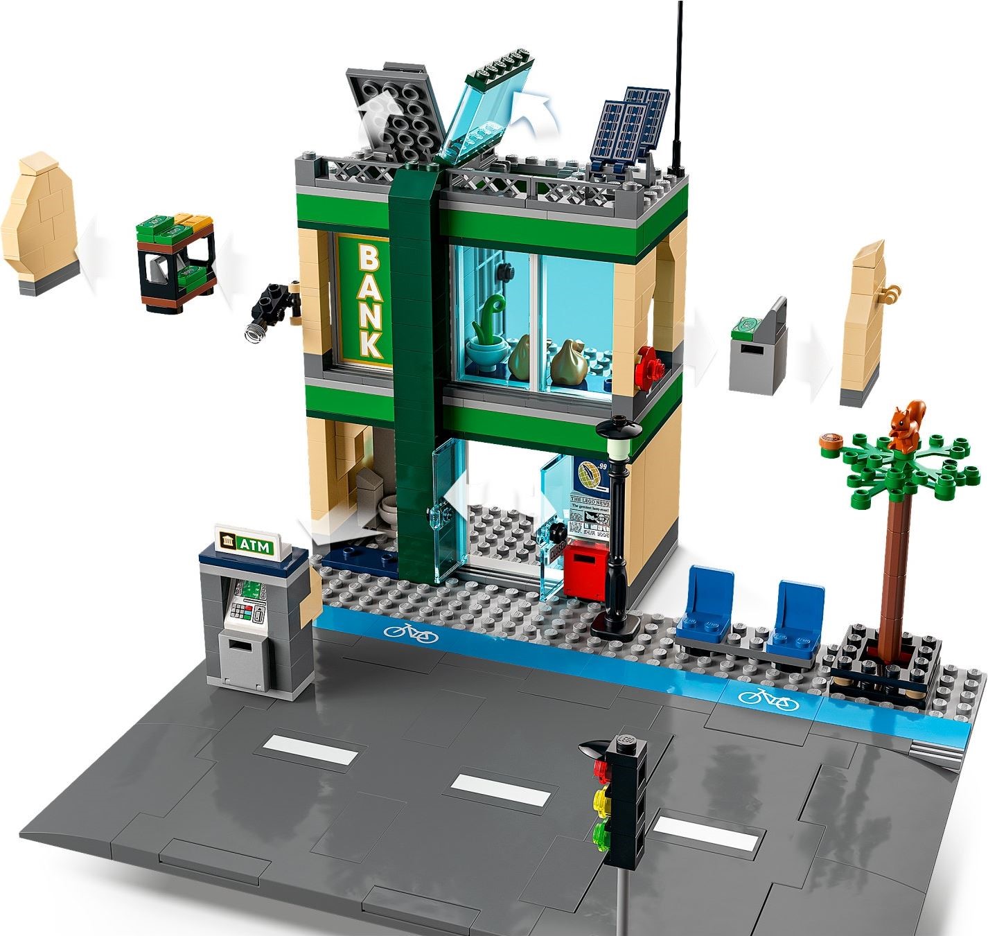 LEGO 60317 City Police Chase at the Bank Heist - SuperSaverAU - view 6