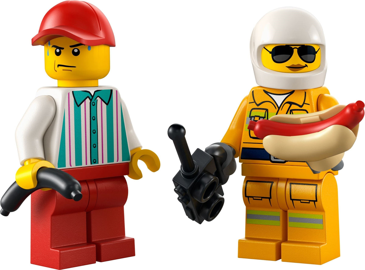 LEGO 60318 Fire Helicopter: Firefighter Rescue Playset (4+)