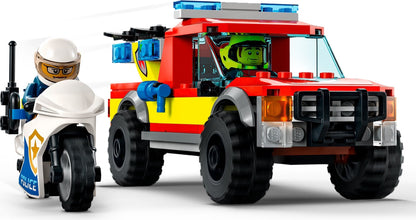 LEGO City Series 60319 Fire Rescue & Police Chase- Auzzi Store