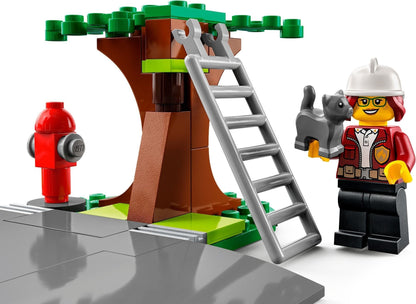 LEGO 60320 City Fire Station: Fire Truck, Helicopter & Minifigures