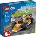 LEGO 60322 Race Car: F1 Style Toy Car for Kids 4+ - SuperSaverAU - view 4