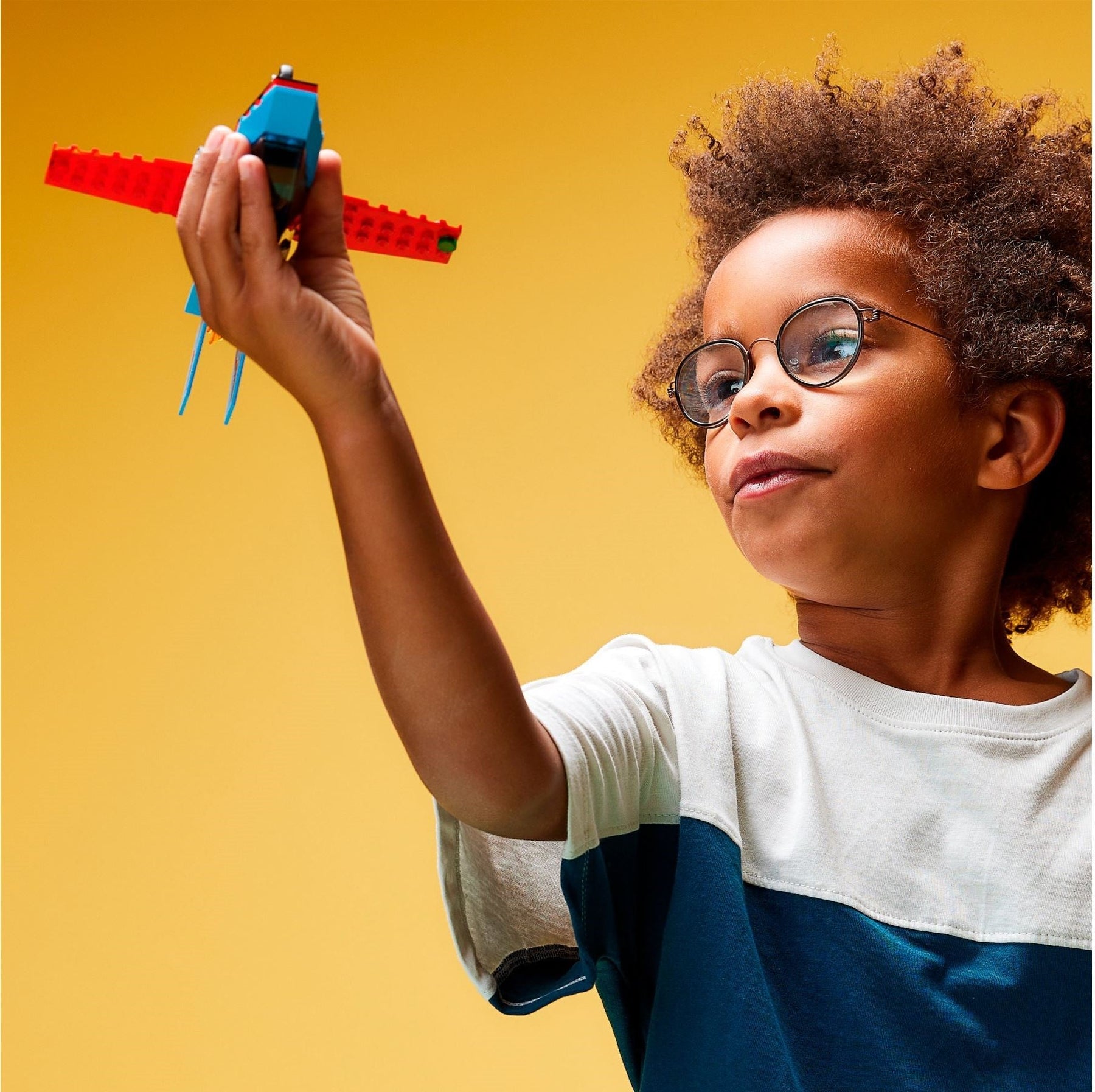 LEGO 60323 Stunt Plane: Toy Jet with Pilot for Kids 5+ - SuperSaverAU - view 2