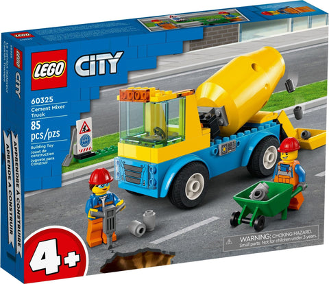 LEGO City Series 60325 Cement Mixer Truck- Auzzi Store
