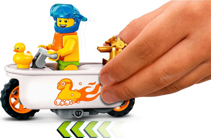 LEGO 60333 Bathtub Stunt Bike: Flywheel Motorcycle Toy