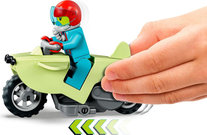 LEGO 60338 Chimpanzee Stunt Loop: Flywheel Motorcycle & Ramp