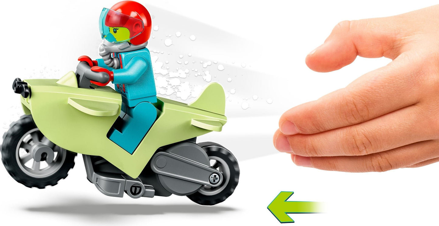 LEGO 60338 Chimpanzee Stunt Loop: Flywheel Motorcycle & Ramp