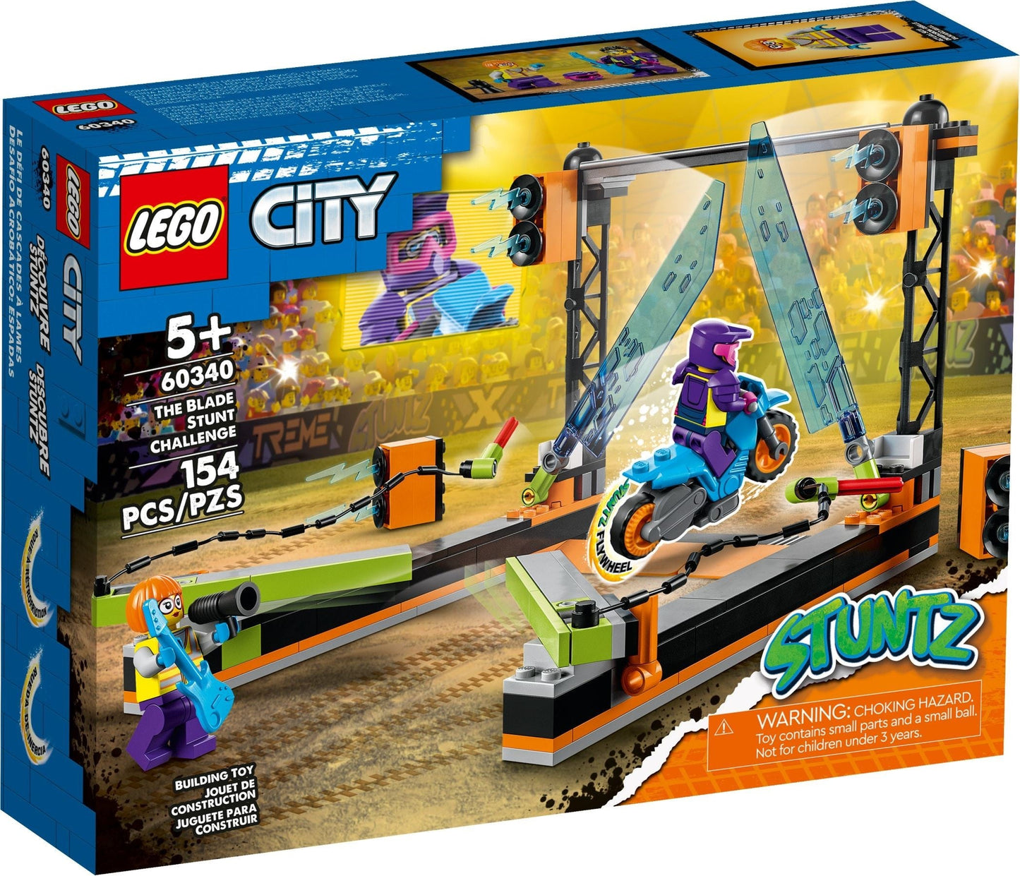 LEGO City 60340 The Blade Stunt Challenge- Auzzi Store