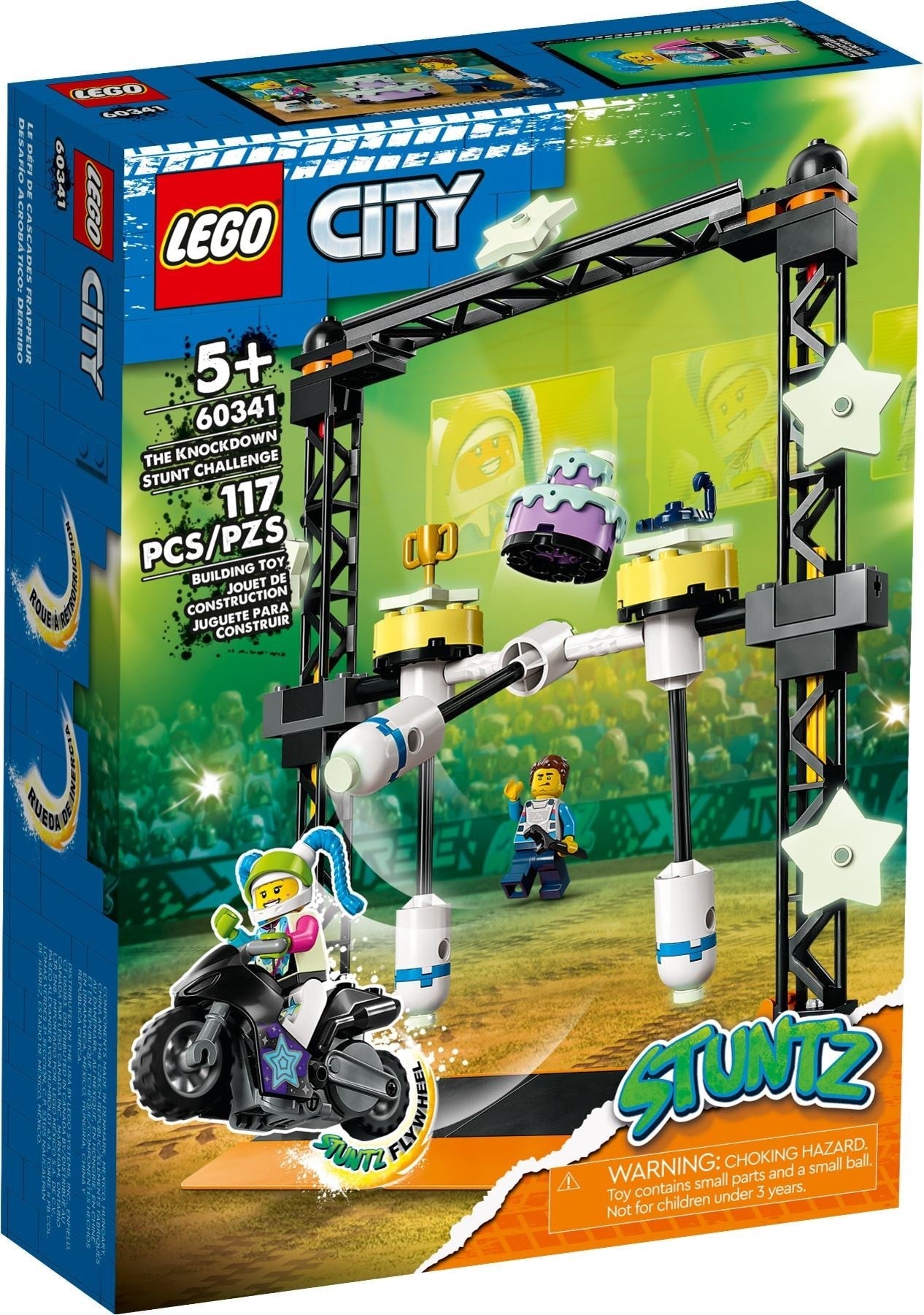 LEGO City 60341 The Knockdown Stunt Challenge- Auzzi Store