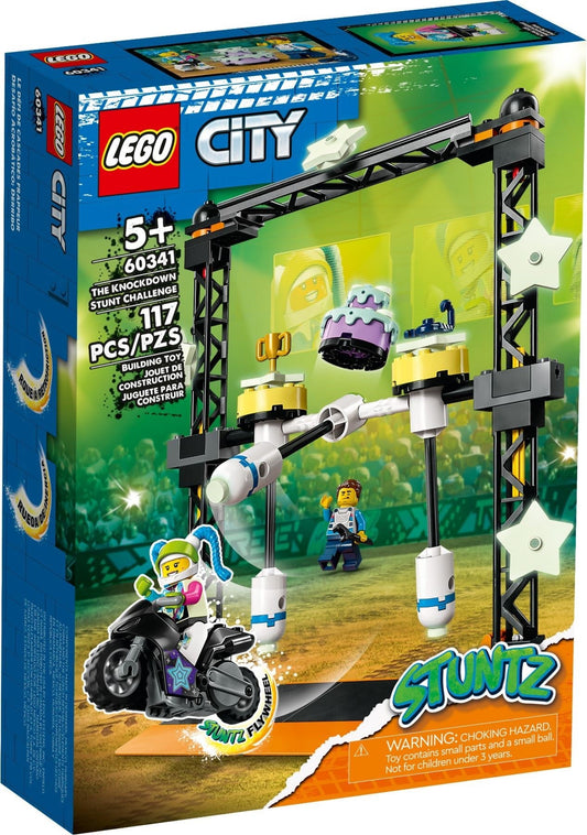 LEGO City 60341 The Knockdown Stunt Challenge- Auzzi Store