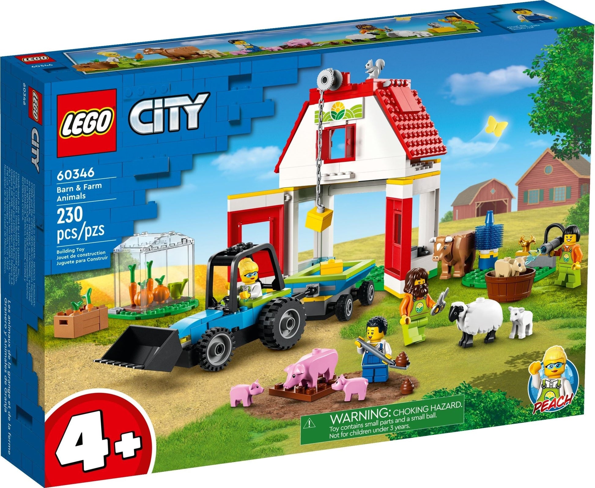 LEGO City 60346 Barn & Farm Animals- Auzzi Store