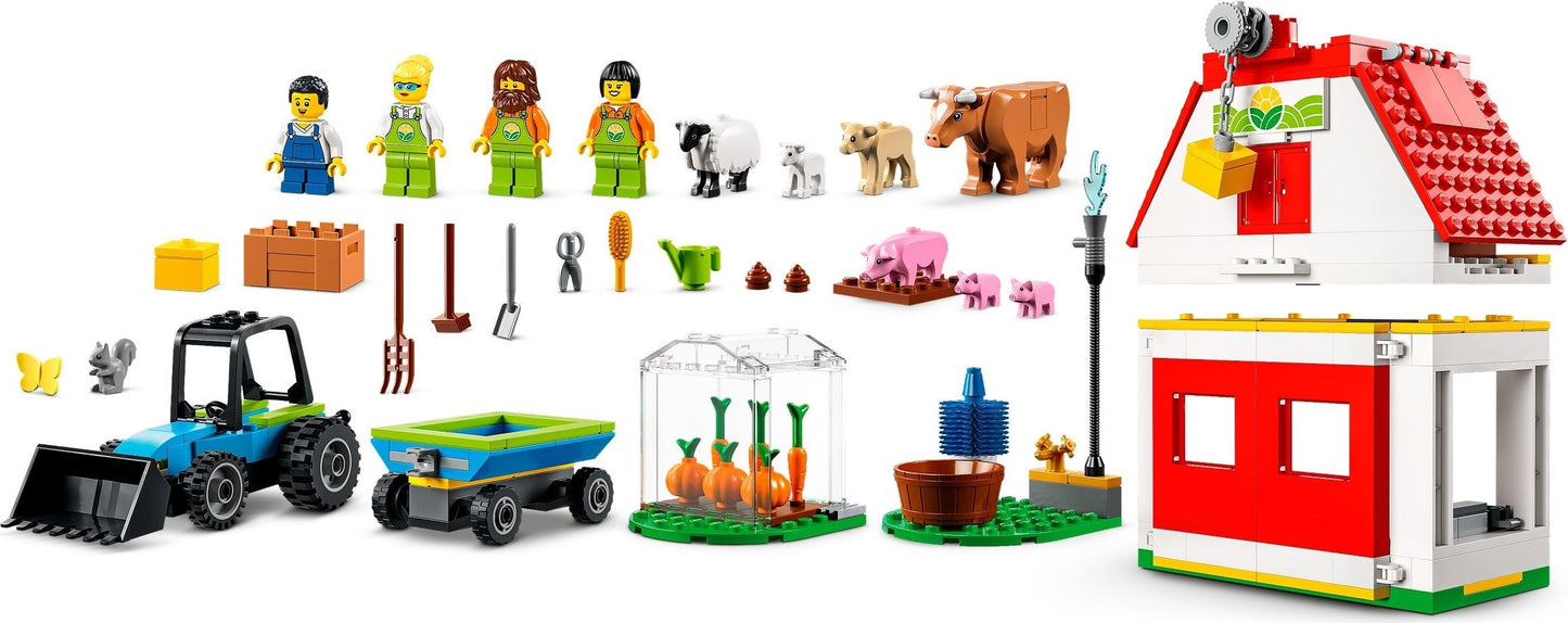 LEGO City 60346 Barn & Farm Animals- Auzzi Store
