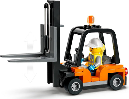 LEGO 60347 City Grocery Store Playset with EV & Forklift