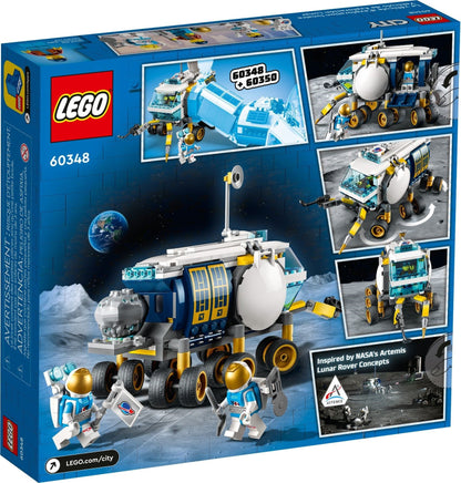 LEGO 60348 Lunar Roving Vehicle: Space Rover Toy for Kids 6+