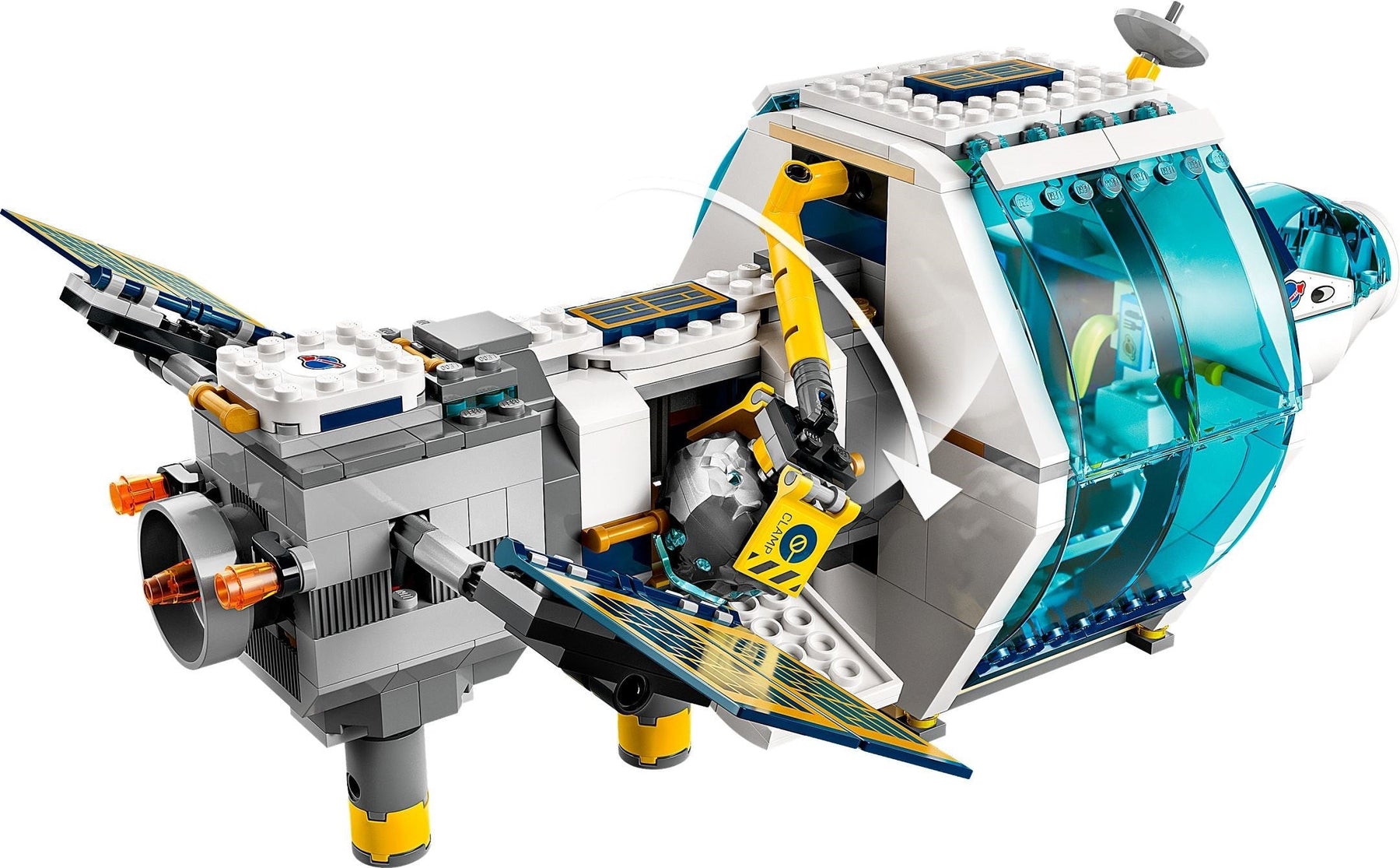 LEGO 60349 Lunar Space Station: Build & Explore the Moon! - SuperSaverAU - view 6
