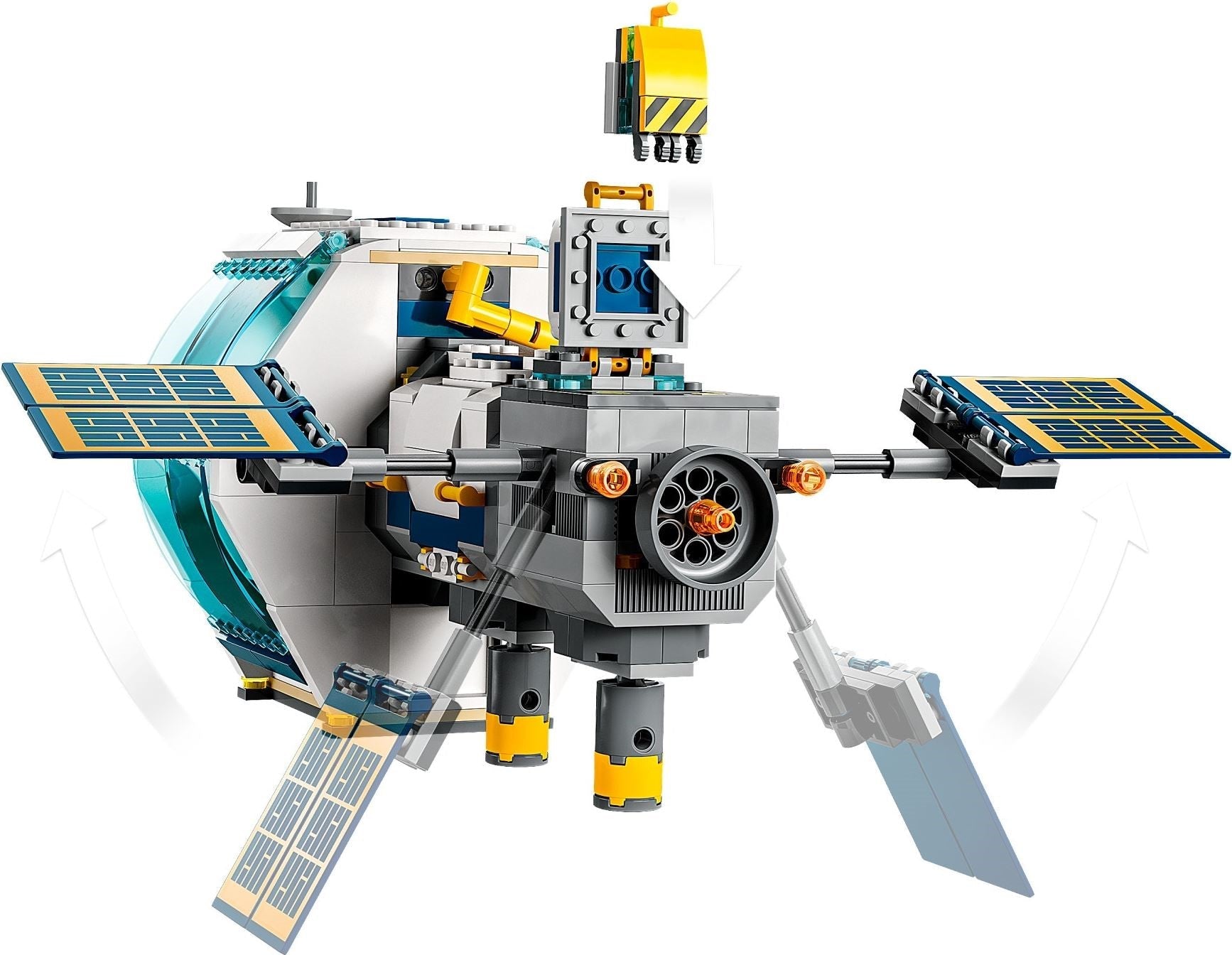 LEGO 60349 Lunar Space Station: Build & Explore the Moon! - SuperSaverAU - view 7