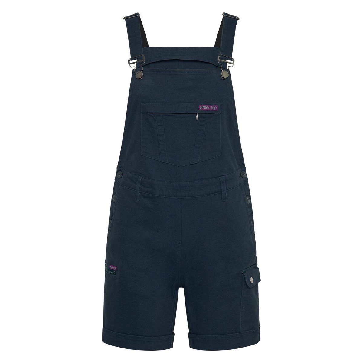 Green Hip All Women Shortalls - Gardener Green - Size 10 - Adjustable Waist - Comfortable - SuperSaverAU - view 1