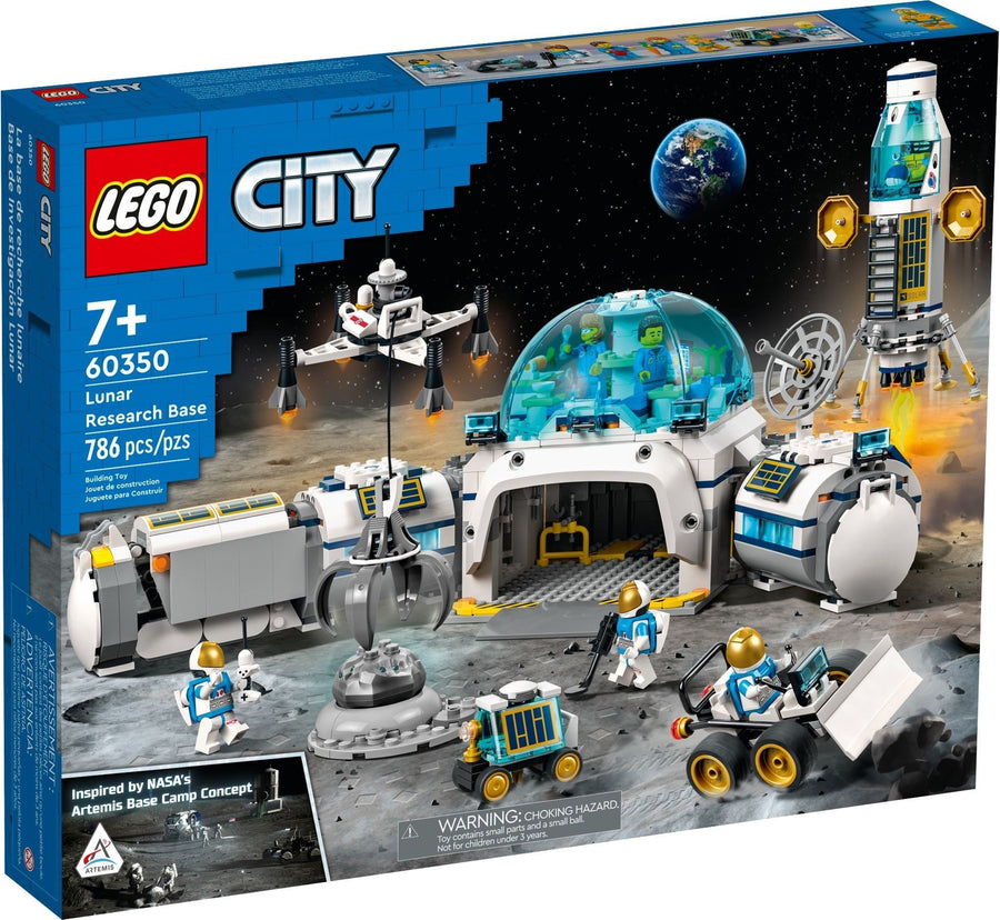Lego City Lunar Research Base 60350 - SuperSaverAU - view 1